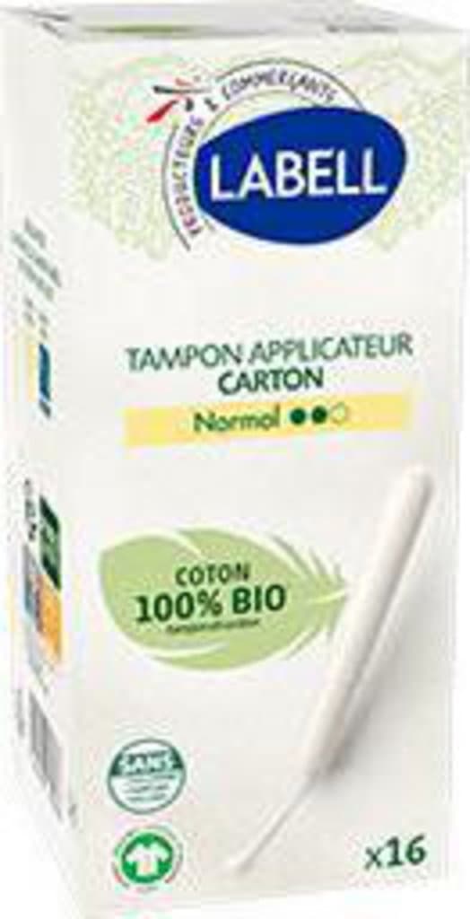 Tampon Applicator Cotton Normal - Labell