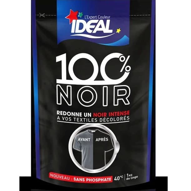 100% Black Detergent - Ideal