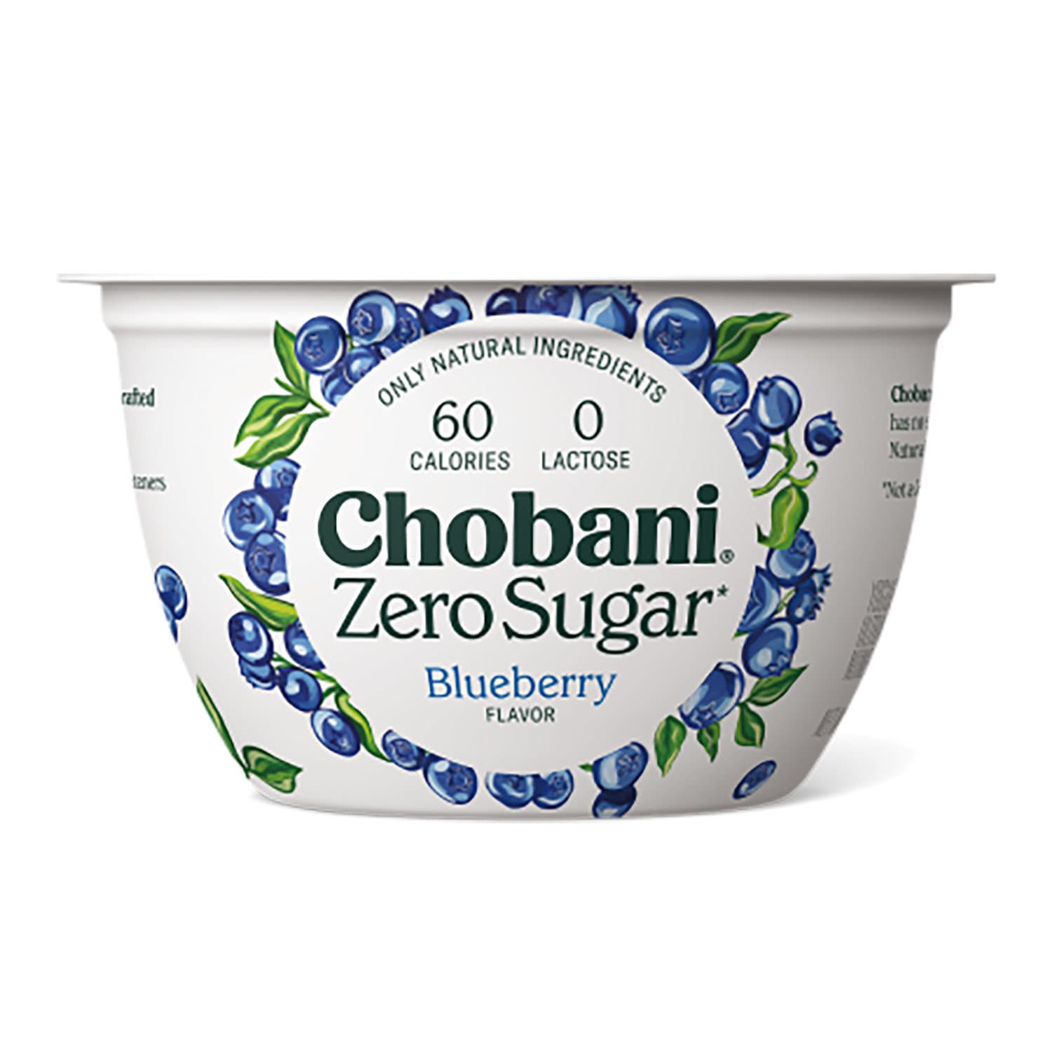 Zero Sugar Blueberry Flavored Yogurt