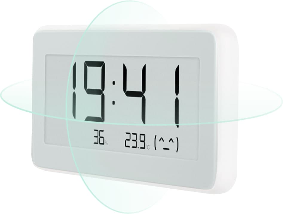 Temperature and Humidity Monitor Clock - Mi