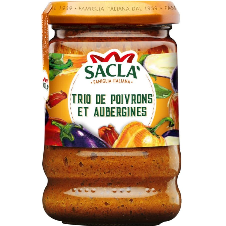Trio Sauce of Peppers and Eggplants