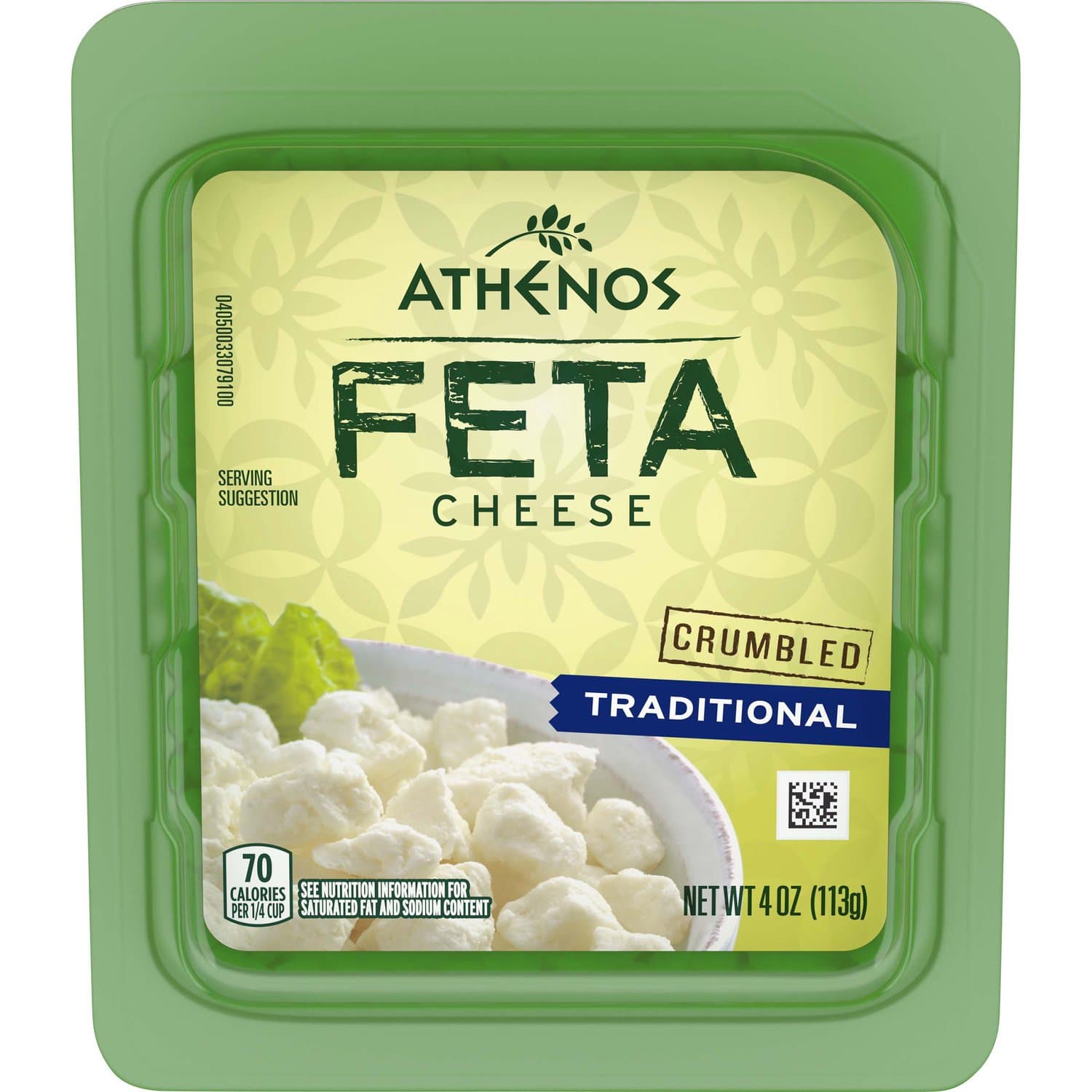 Feta Cheese Crumbled Traditional - Athenos