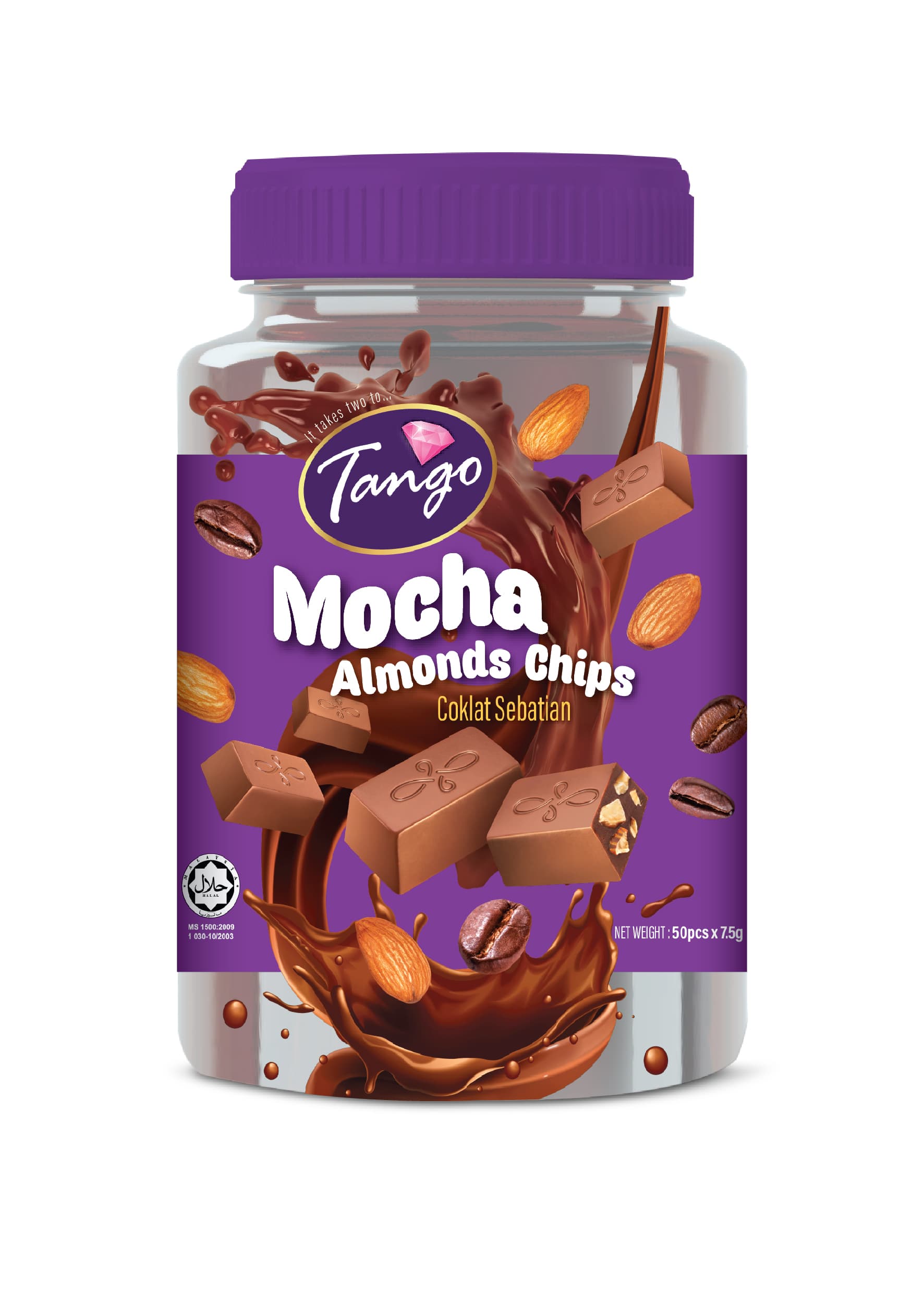 Mocha Almonds Chips