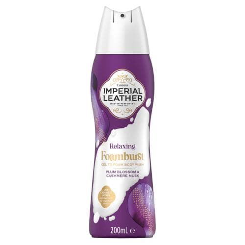 Relaxing Foamburst Plum Blossom & Cashmere Musk