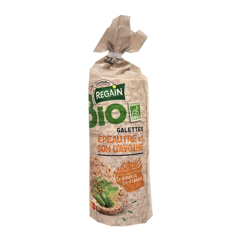 Organic Spelled Oats Galette