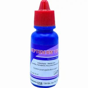 Antiseptic solution Povidone 10% - Septiderm - Ucare Pharmacy