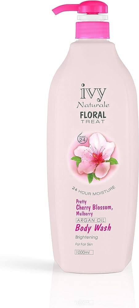 Pretty Cherry Blossom & Mulberry Body Wash Brightening - Ivy