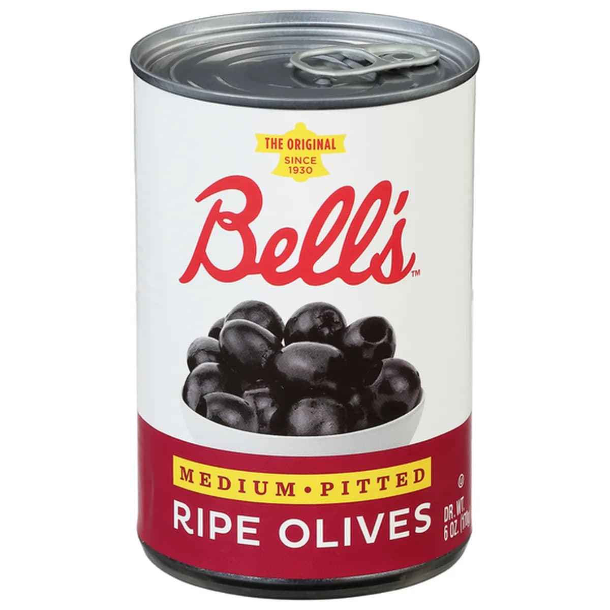 Black Ripe Olives Large Pitted - Bell's