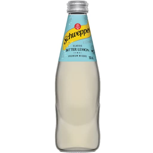 Bitter Lemon Glass Bottle