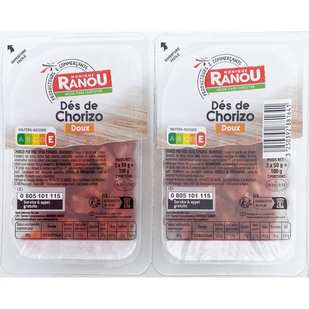 Diced Soft Chorizo