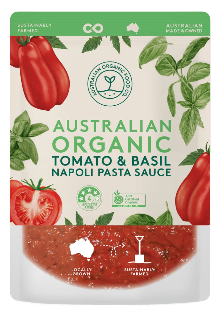 Organic Tomato & Basil Napoli Pasta Sauce
