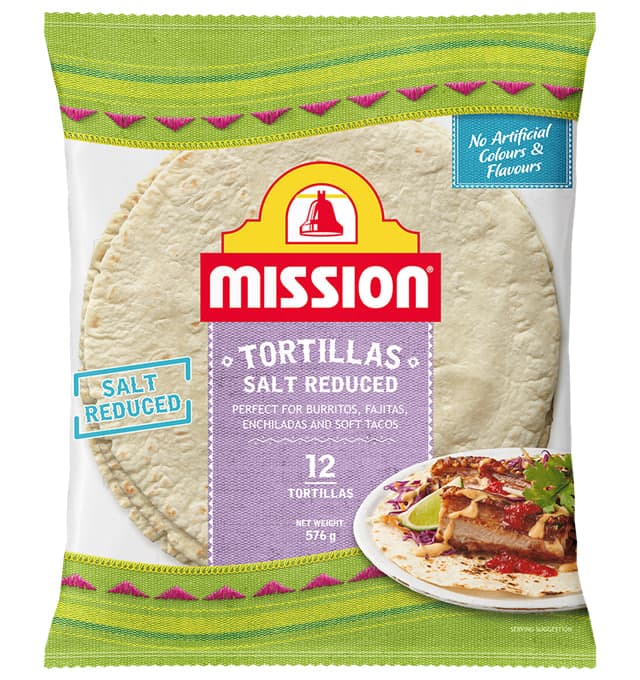 Tortillas Salt Reduce 1