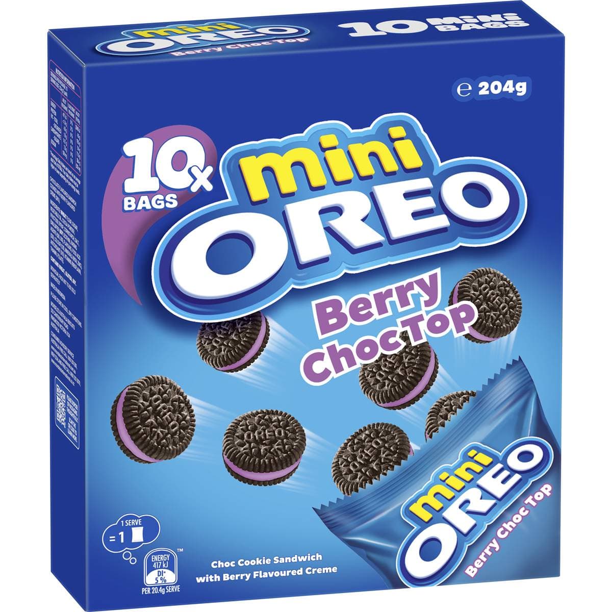 Mini Berry Chocolate Top - Oreo 