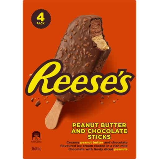 Peanut Butter and Chocolate Sticks - Reese's