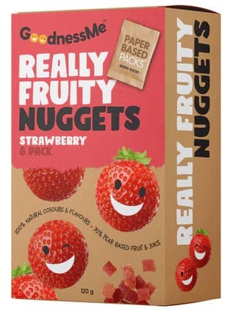 Really Fruity Nuggets Strawberry - GoodnessMe
