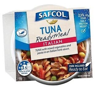 Tuna Pasta Italian with Herb Sauce - Safcol