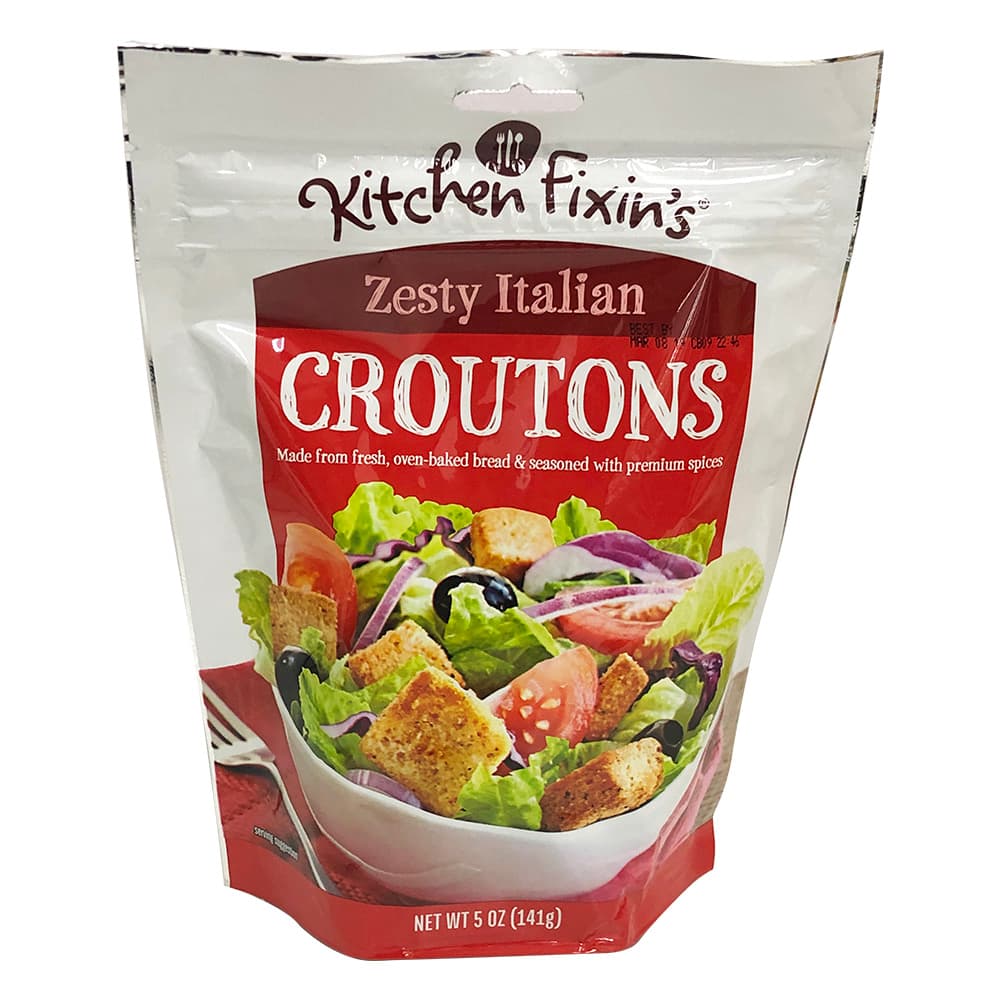 Croutons Zesty Italian - Kitchen Fixins