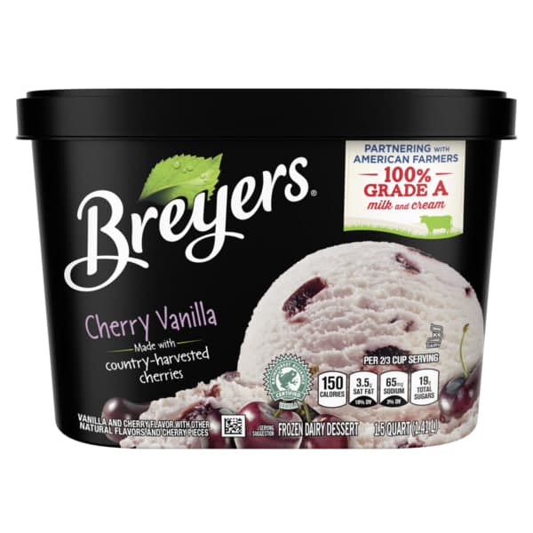Cherry Vanilla Ice Cream