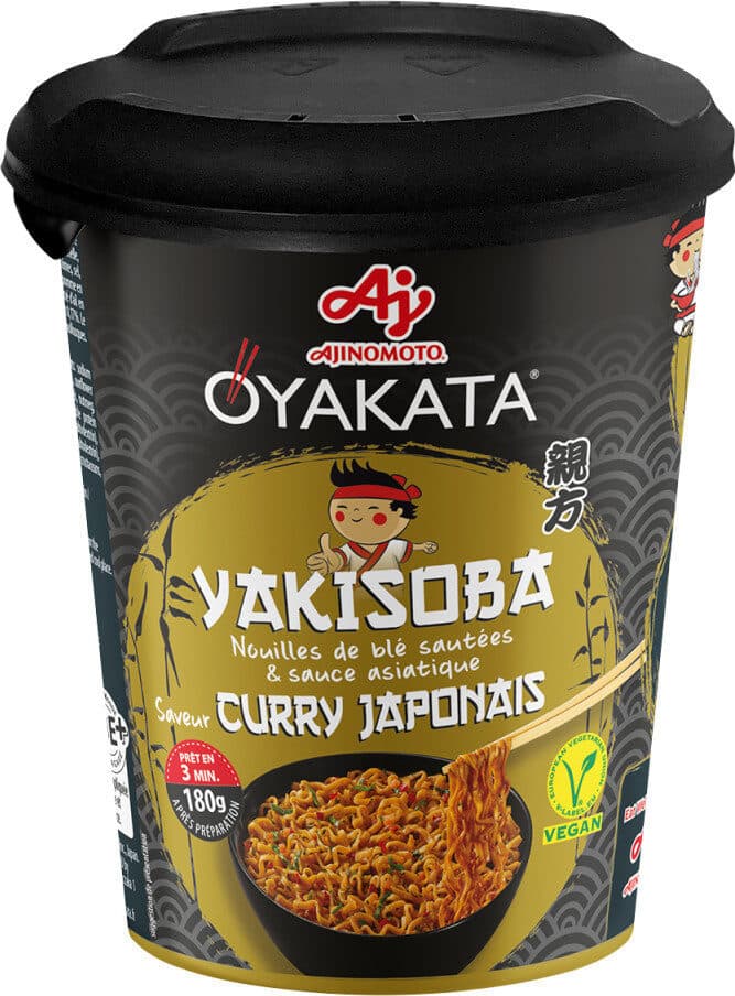 Oyakata Curry Japanese Stir-Fried Wheat Noodle