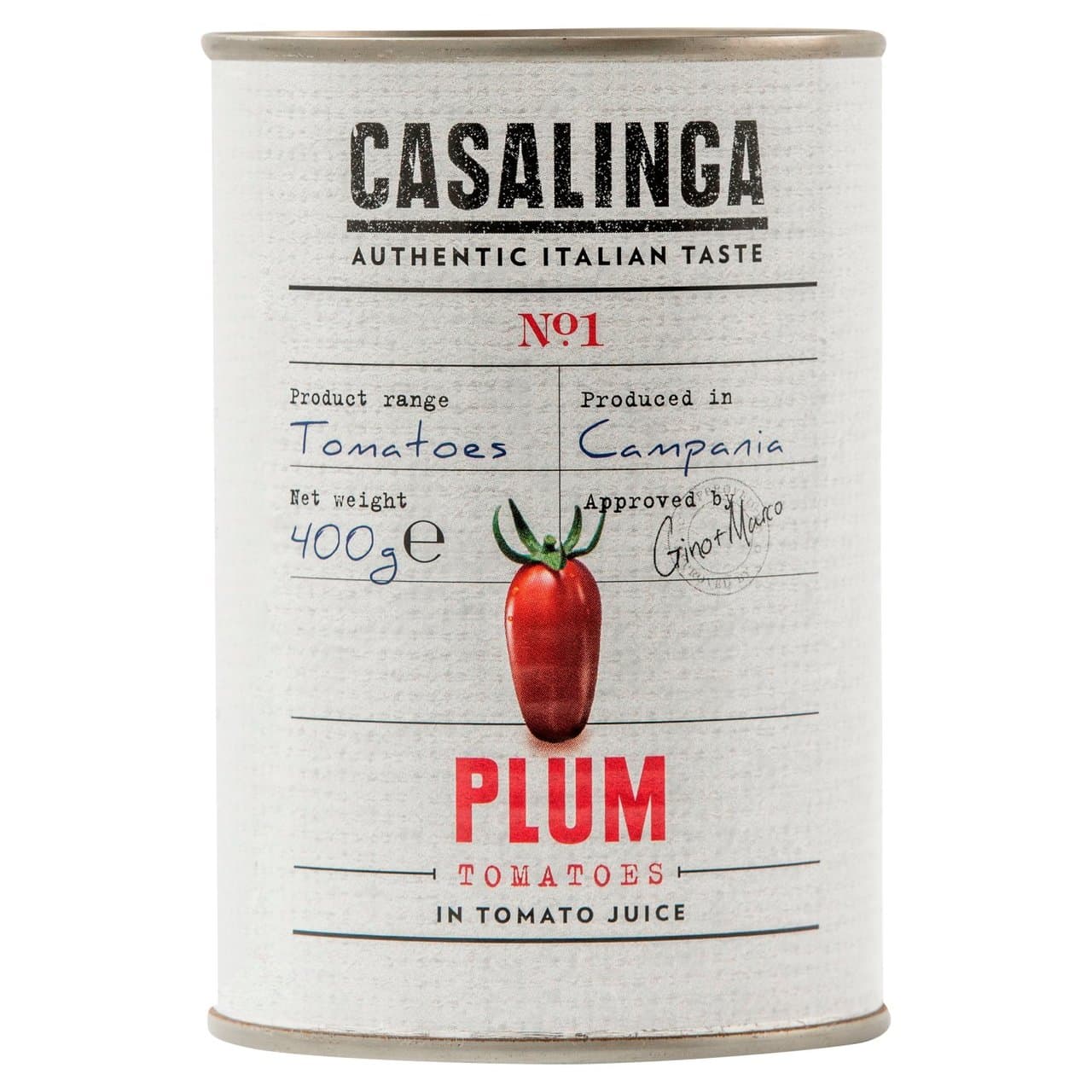 Plum Tomato in Tomato Juice - Casalinga