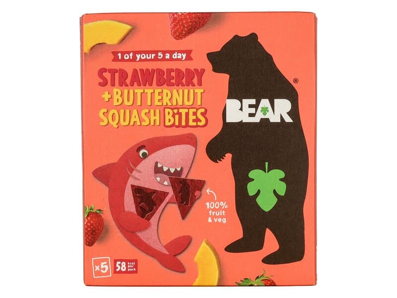 Strawberry Butternut Square Bite