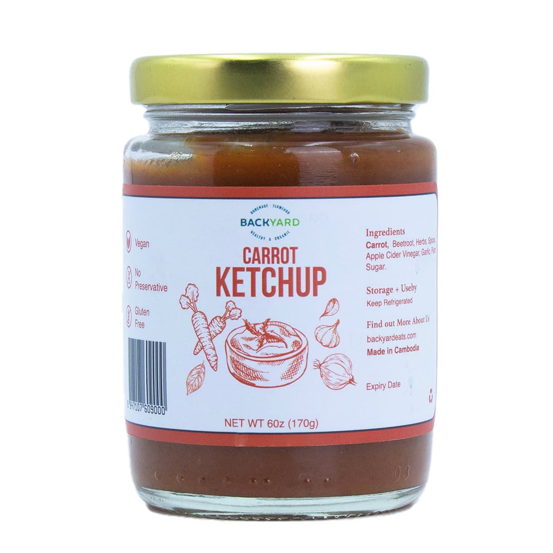 Carrot Ketchup - Backyard Café