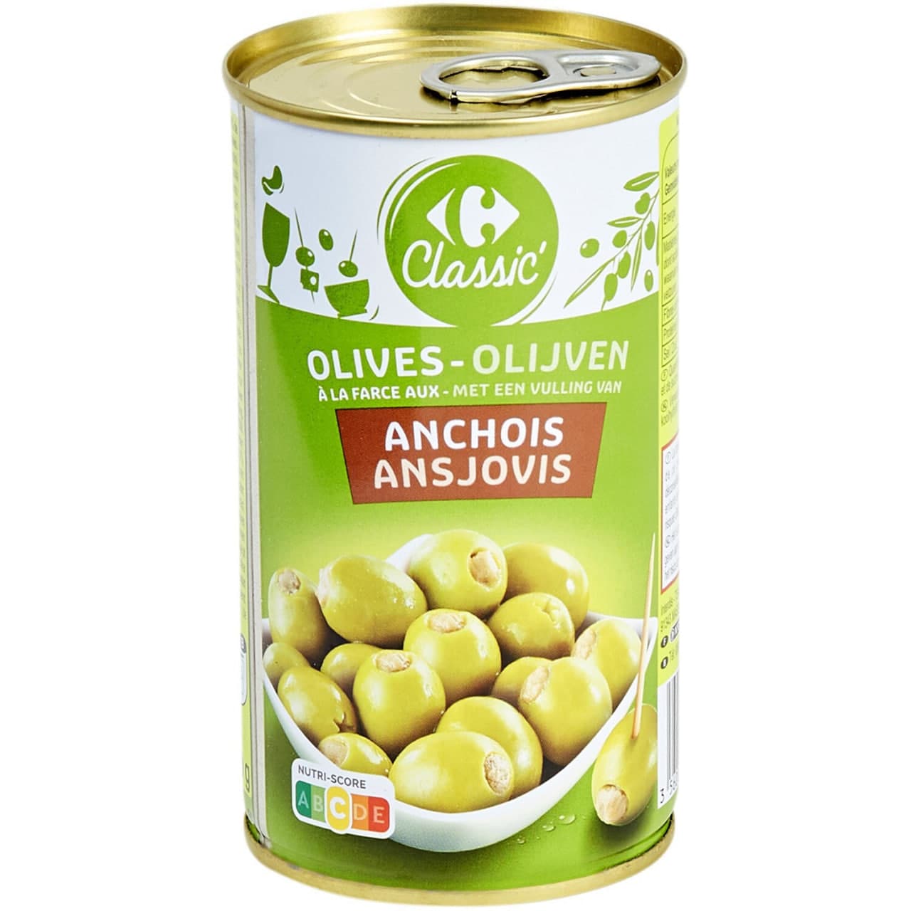 Stuffed Olives with Anchovy