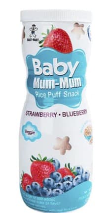 Rice Puff Snack Strawberry & Blueberry