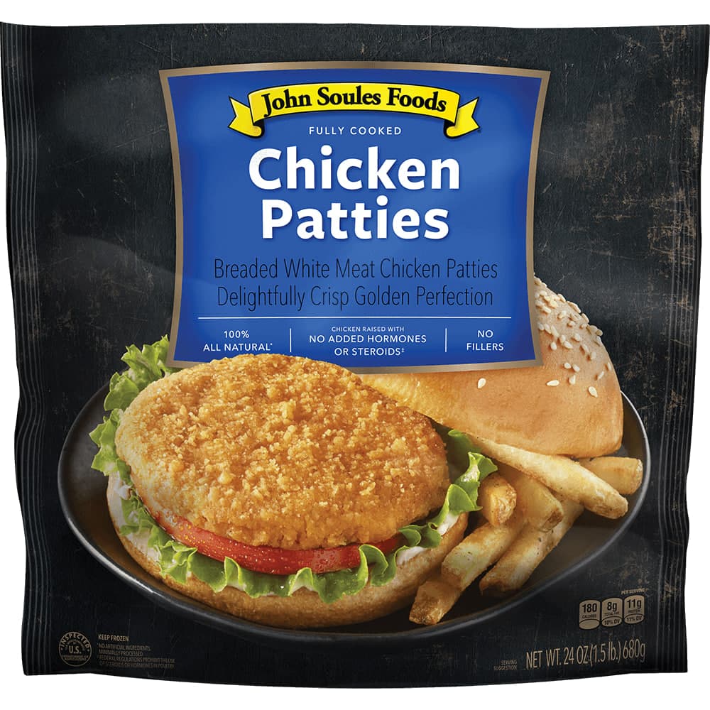 Chicken Patties - John Soules Foods