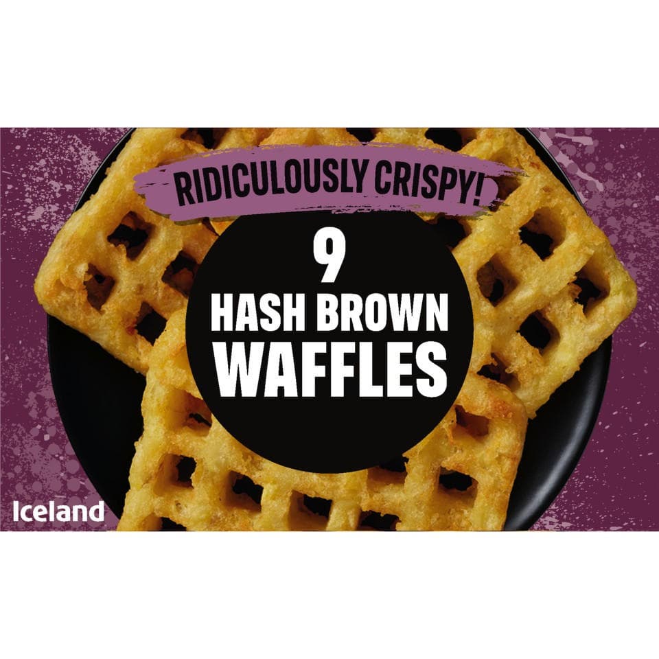 9 Hash Brown Waffles