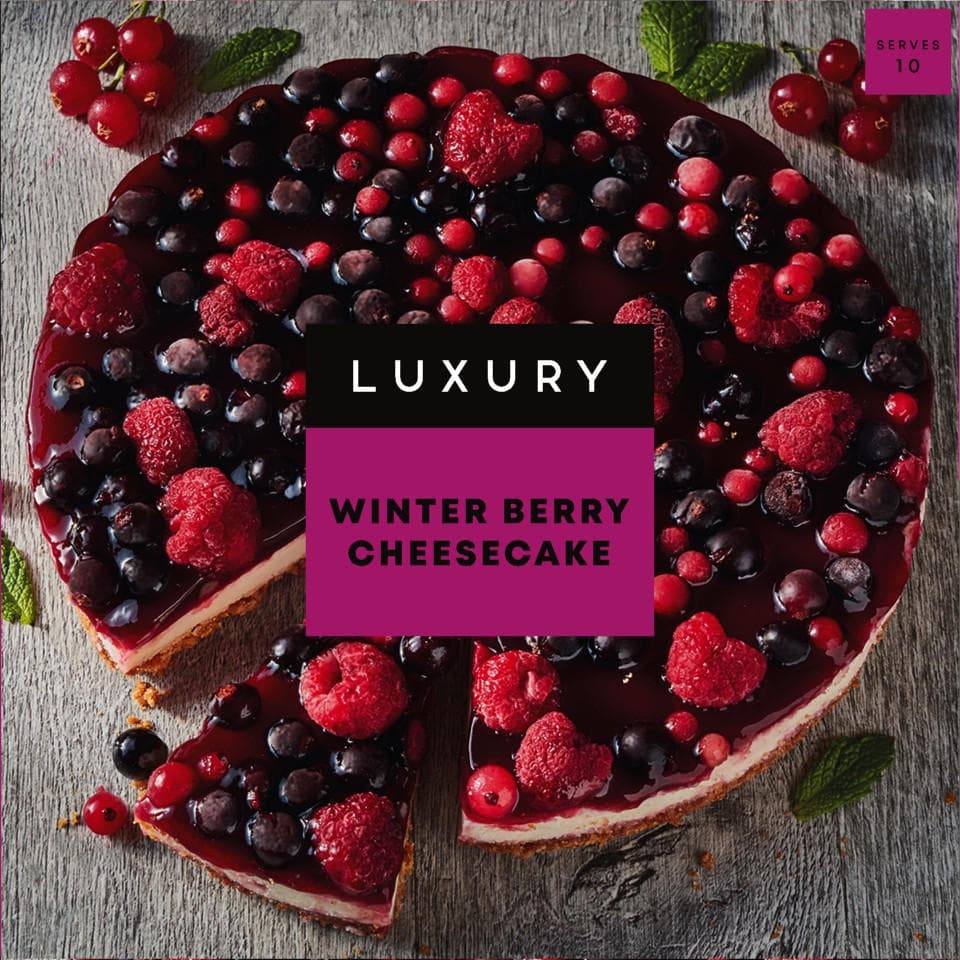 Winter Berry CheeseCake