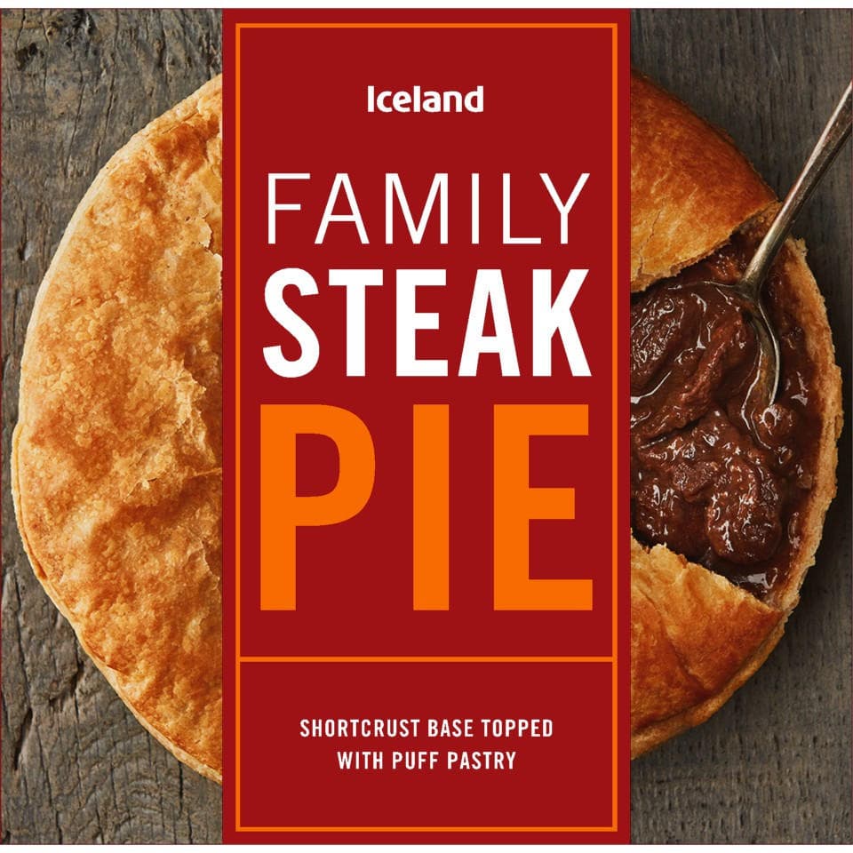 Family Steak Pie - Iceland
