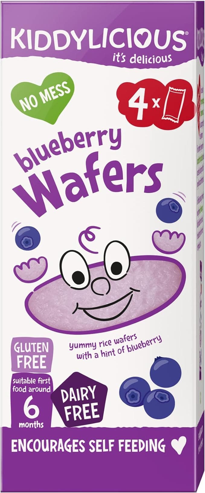 Blueberry Wafers Gluten Free