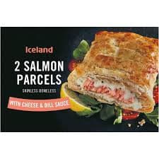 Salmon Parcels with Cheese & Dill Sauce - Iceland