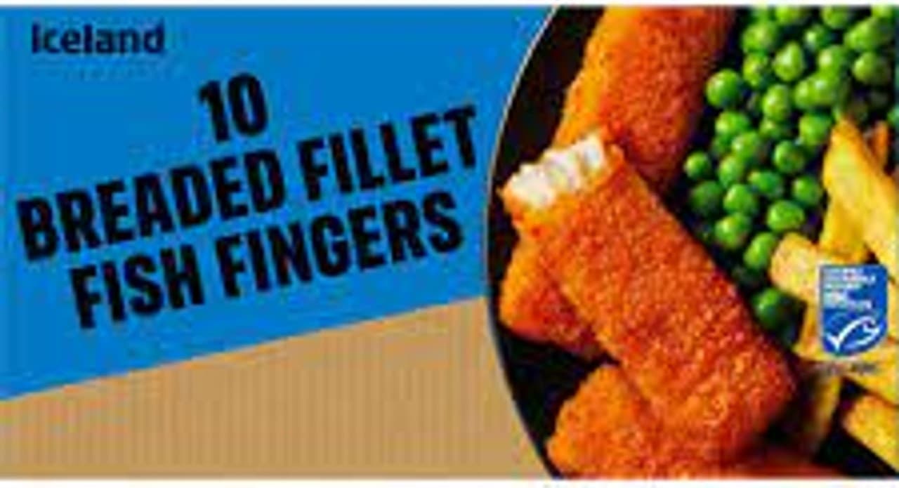 Breaded Fillet Fish Fingers