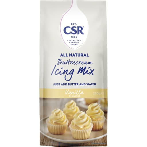 All Natural Butter Cream Icing Mix Vanilla - CSR
