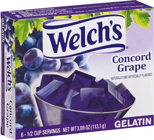 Concord Grape Gelatin - Welch's