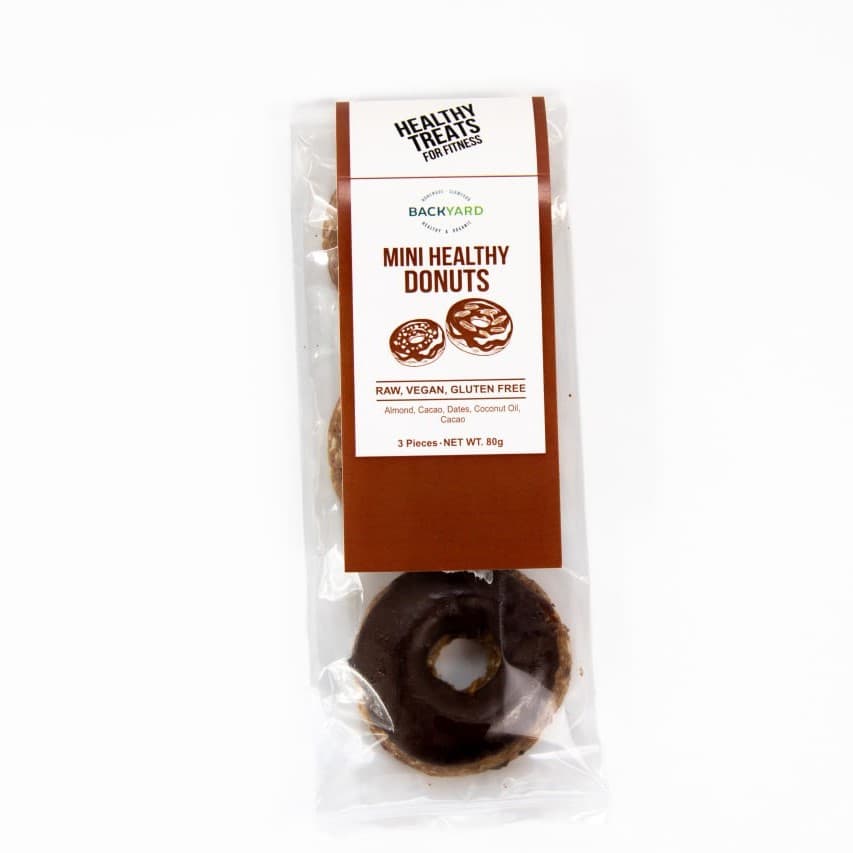 Mini Healthy Donuts - Backyard Café
