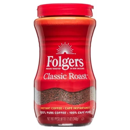 Classic Roast Instant Coffee - Folgers  1