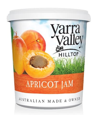 Hilltop Jam Apricot - Yarra Valley 