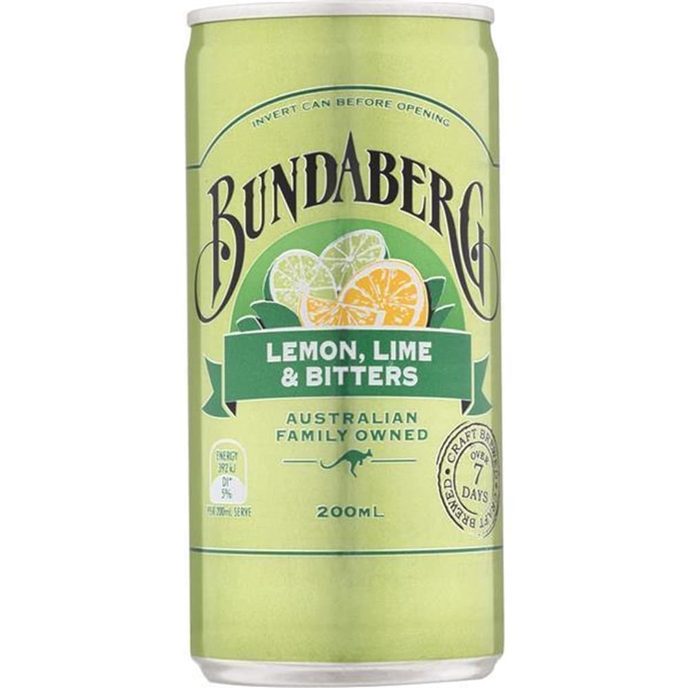 Lemon Lime & Bitters Can