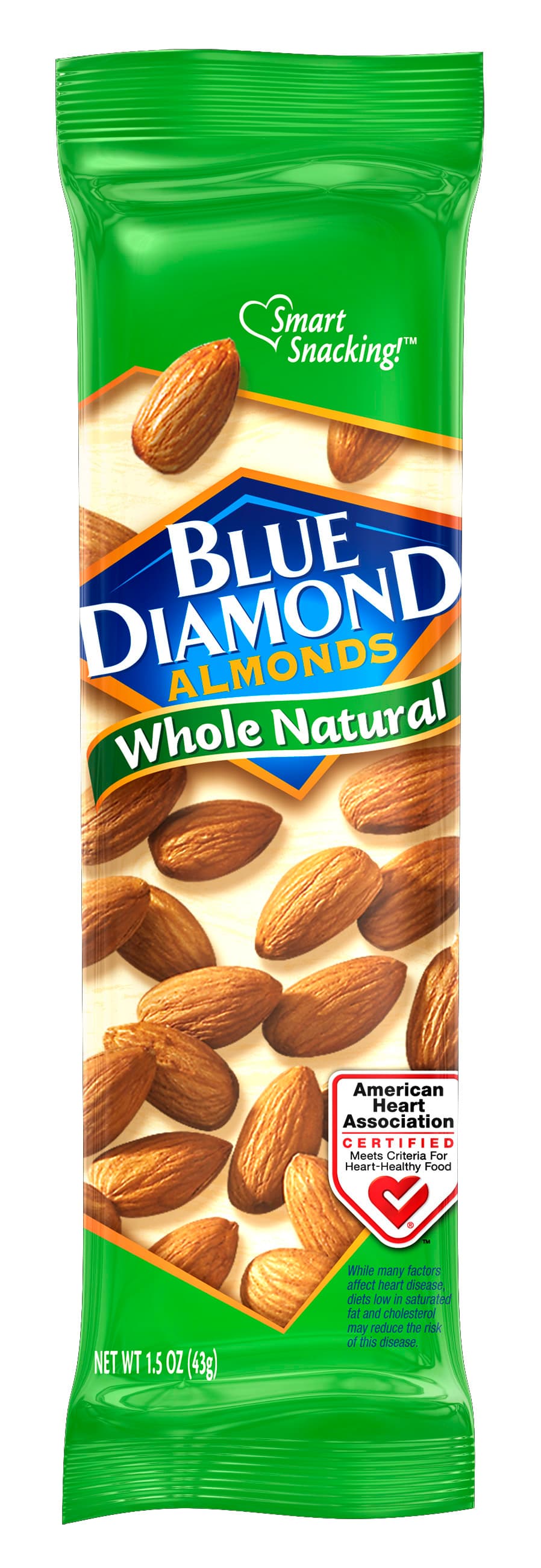 Almonds Whole Natural Mini Bag