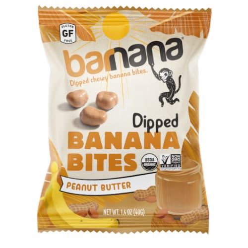 Dipped Banana Bite Peanut Butter