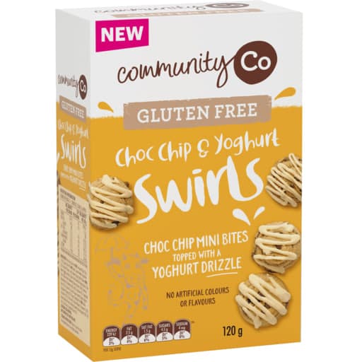 Choc Chip & Yogurt Swirls - Community Co