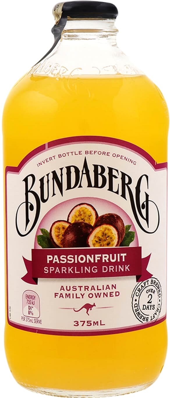 Passion Fruit Sparkling Drink - Bundaberg