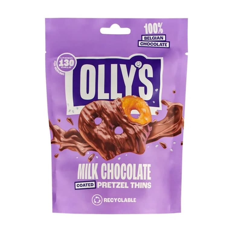 Milk Chocolate Pretzel Thins - Olly's