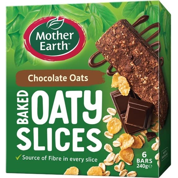 Chocolate Oats Slices - Mother Earth