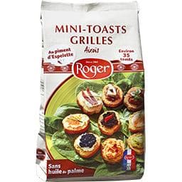 Mini Toasts Grilled with Espelette Pepper - Roger