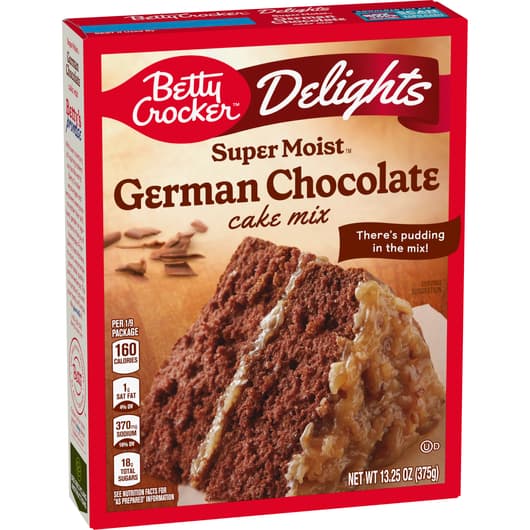 Super Moist German Chocolate Delight Cake Mix