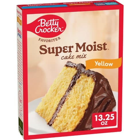 Super Moist Yellow Cake Mix - Betty Crocker